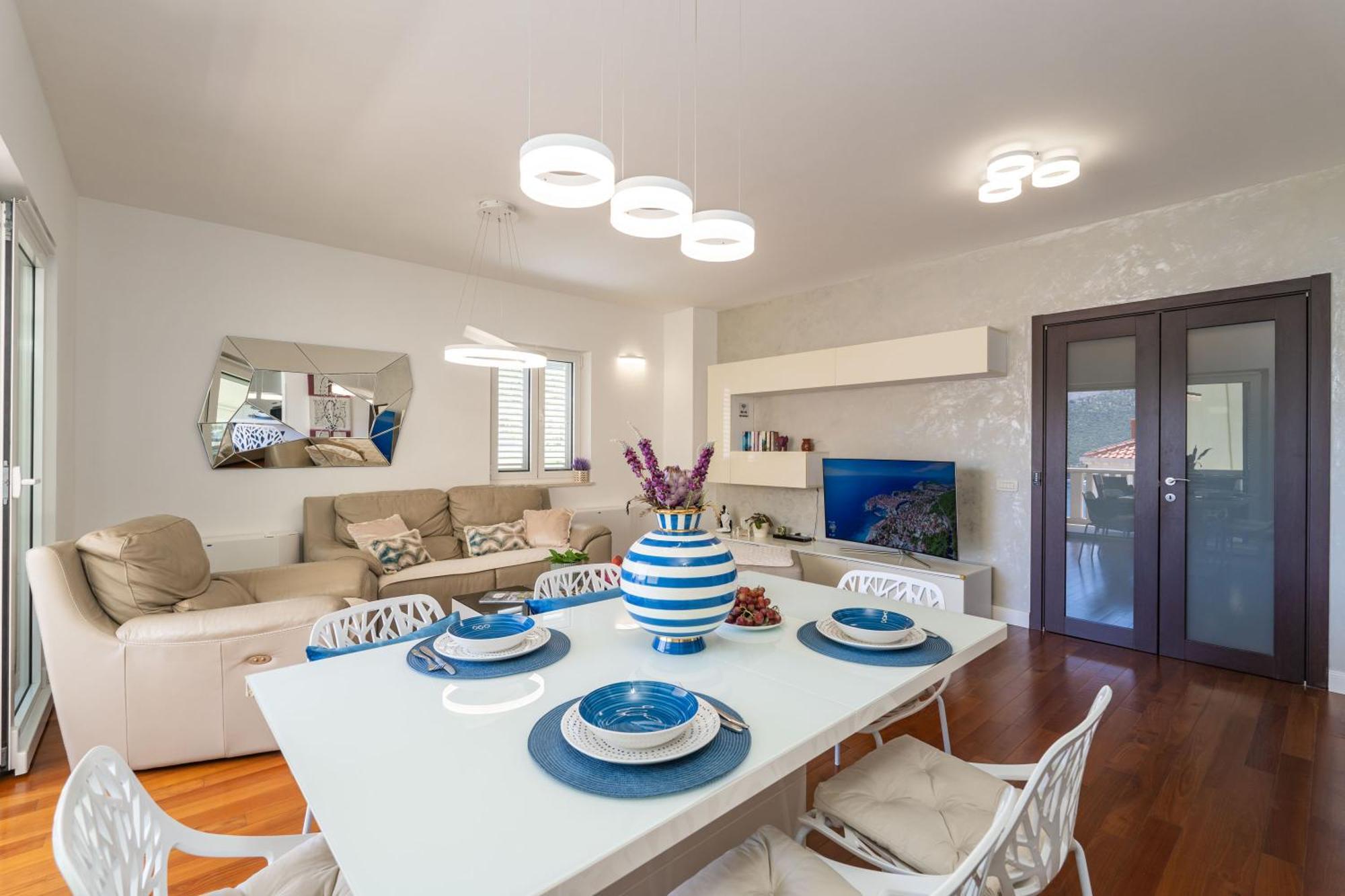 Seaview Elegance Apartment Zaton  Eksteriør bilde